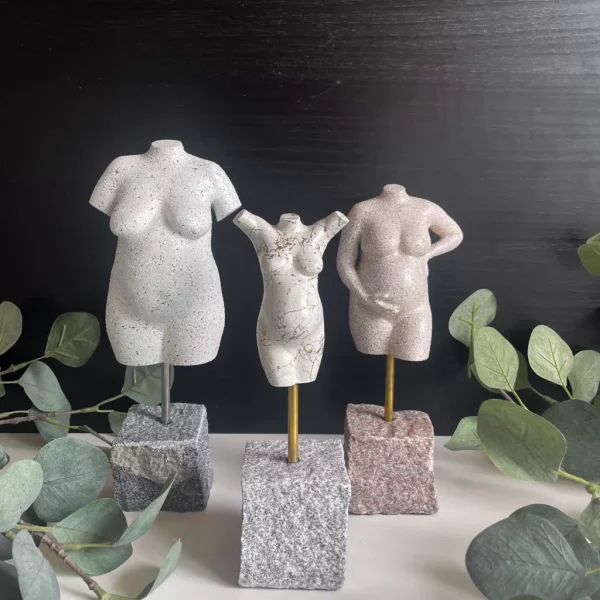 Statuette | 3d figur | figurine | Gravid mave statue