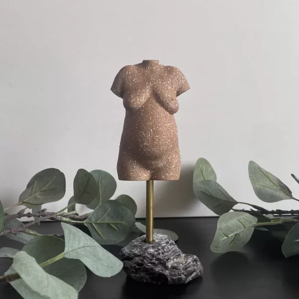 Statuette | 3d figur | figurine | Gravid mave statue