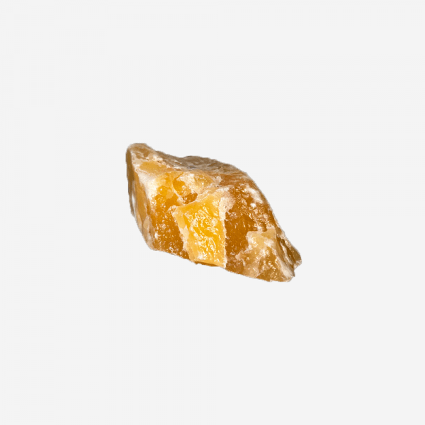Orange calcit sokkel