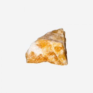 Orange calcit sokkel